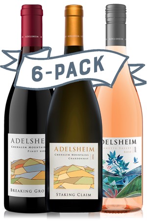Red, White & Rosé Weekday Wines 6 Pack